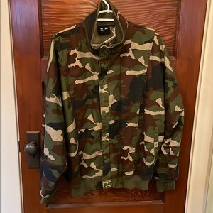 Adidas Ivy Park Camo Canvas Jacket
